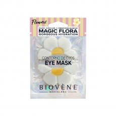 Biovene Barcelona MAGIC FLORA Gorgeous Hydration! Eye Pad Mask for Dark Circles and Eye Contour Puffiness