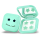 Biovene Barcelona PIMPLE STAR PATCHES & MIRROR CASE Green Pimple Patches - Anti-Blemish Stars 32 Patches